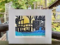 Hideaway Woods Block Print - Second Edition