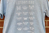 Cool Blue Lepidoptera T-shirt (youth + adult)