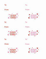 Museum of Life and Science Valentines